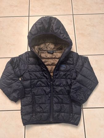 Übergangsjacke blau-grün Gr. 110 bis 116