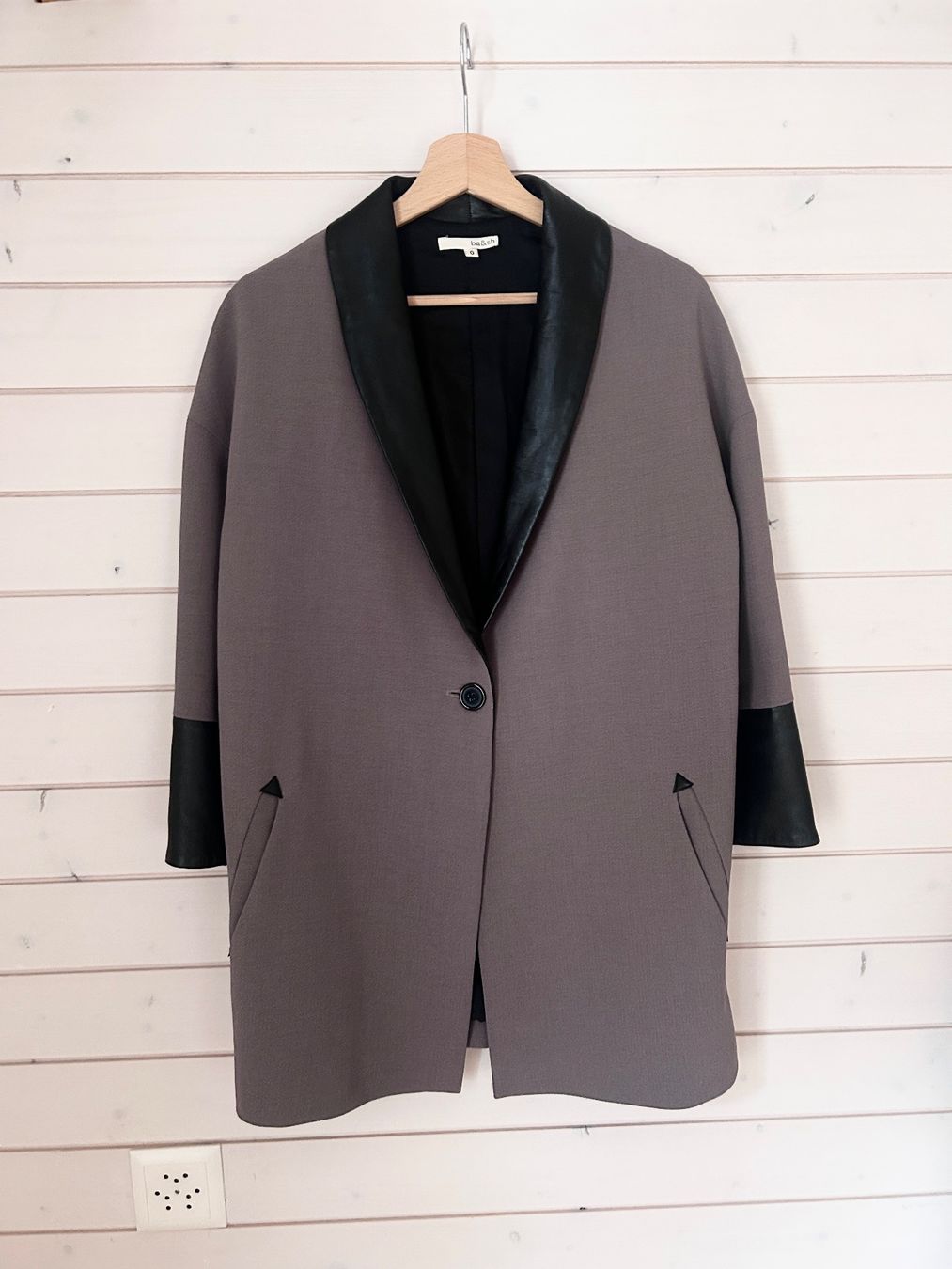 Ba&Sh Vestes: Ba&sh Blazer mit Leder - Gr. 0 – D'occasion à Illnau par Monkky 1