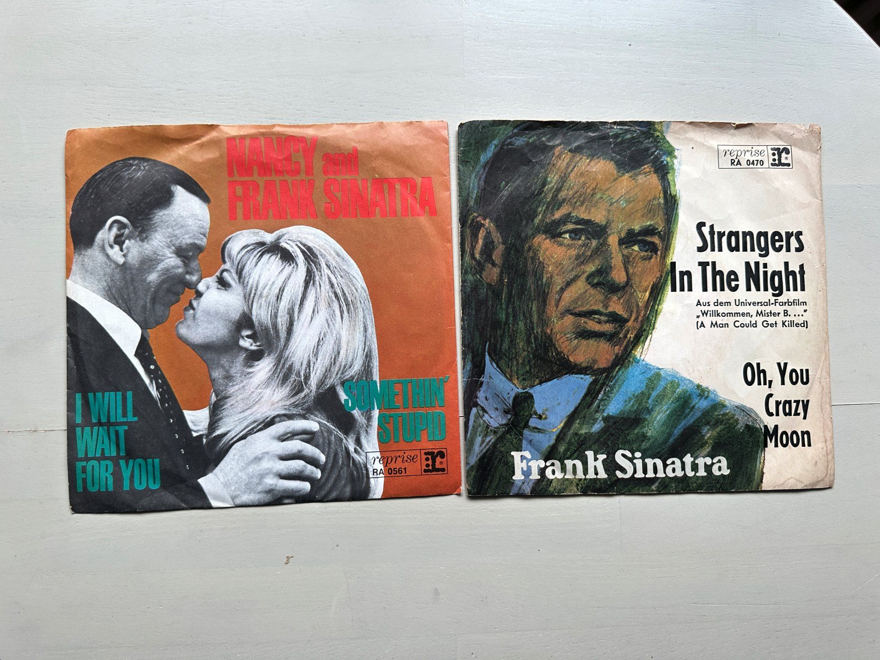 Dischi in vinile: FRANK SINATRA NANCY tolle Singles Kult Hits Top Something – Usato da Basel venduto da Partridge