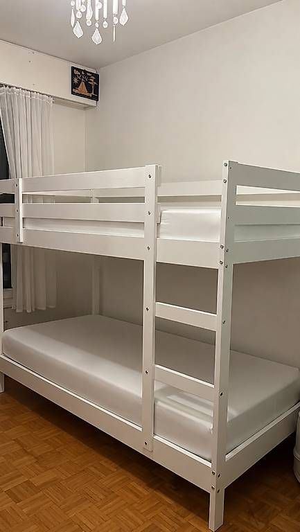 Letti: MYDAL Structure lits superposés, blanc, 90x200 cm, IKEA – Usato da Genève venduto da Ishra31