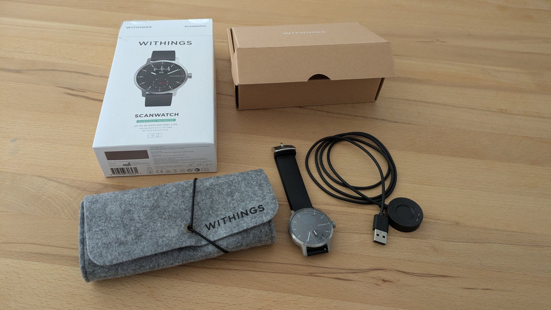 Smartwatch: Withings Scanwatch - Smartwatch – D'occasion à Staufen par Fleby84