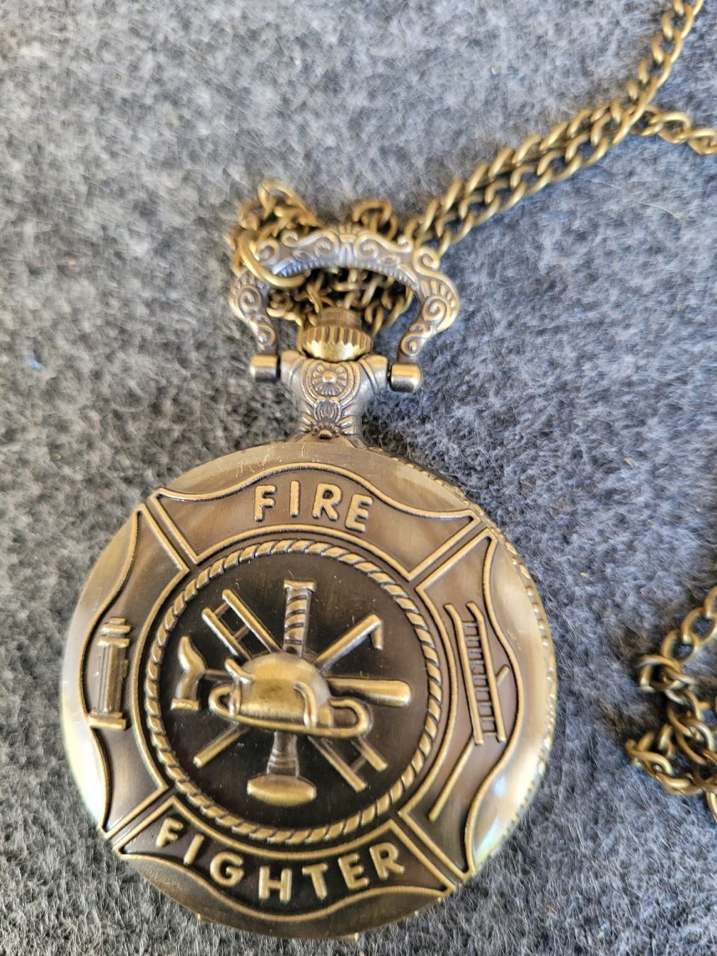 Montres: Taschenuhr Firefighter Quartz mit Kette neu – Neuf (Voir description) à Tegerfelden par Tiggerfreund 1