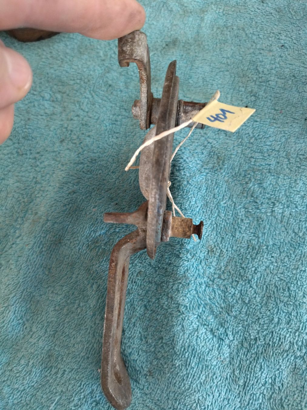 Sachs Parti ricambio per ciclomotori: Sachs Hercules Bremsankerplatte  D 90mm – Usato da Fahrni b. Thun venduto da Bergers_occasionen 1