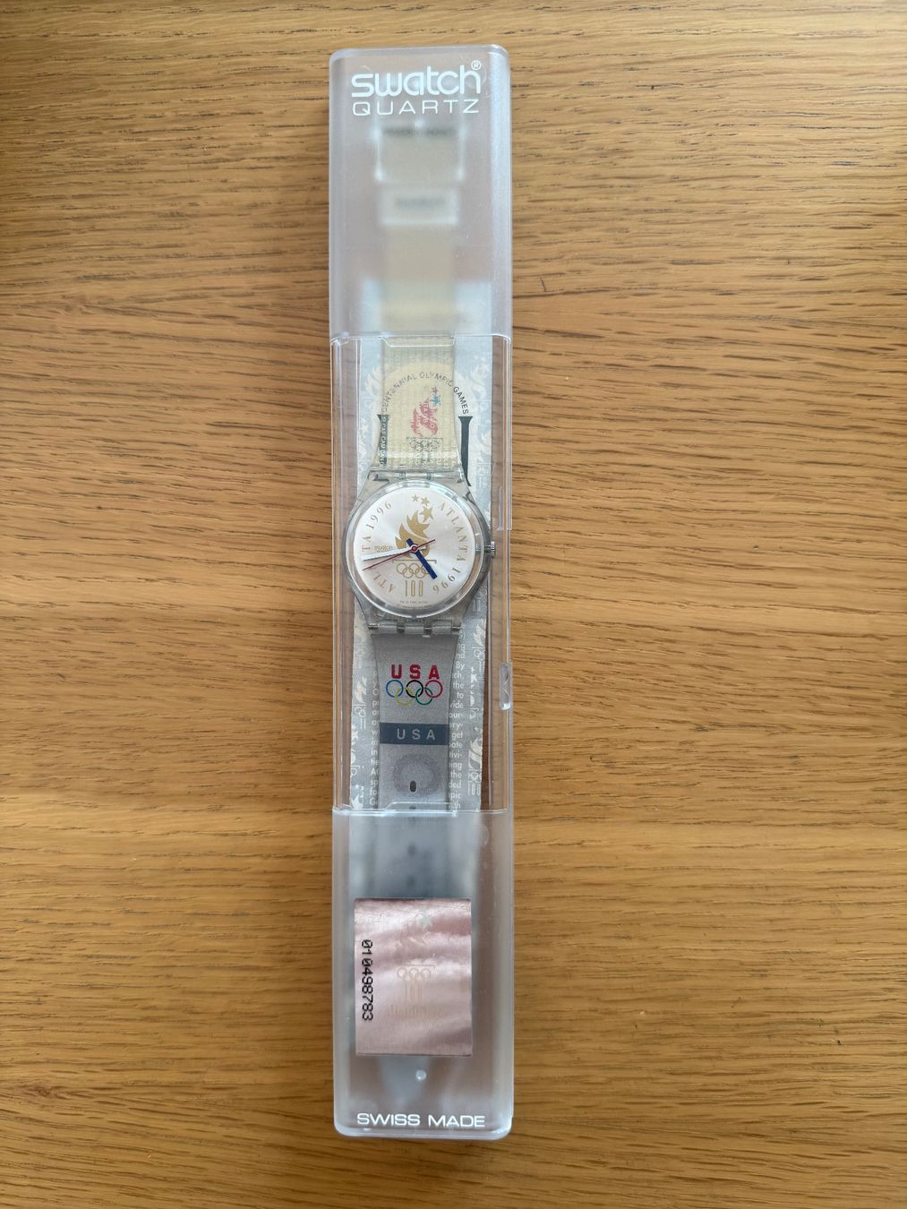 Swatch Uhren: NEU Swatch Olympic Atlanta 1996 – Neu (gemäss Beschreibung) aus Zollikon von brownbear1