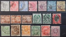 British Kolonien Lot mit alten Werten