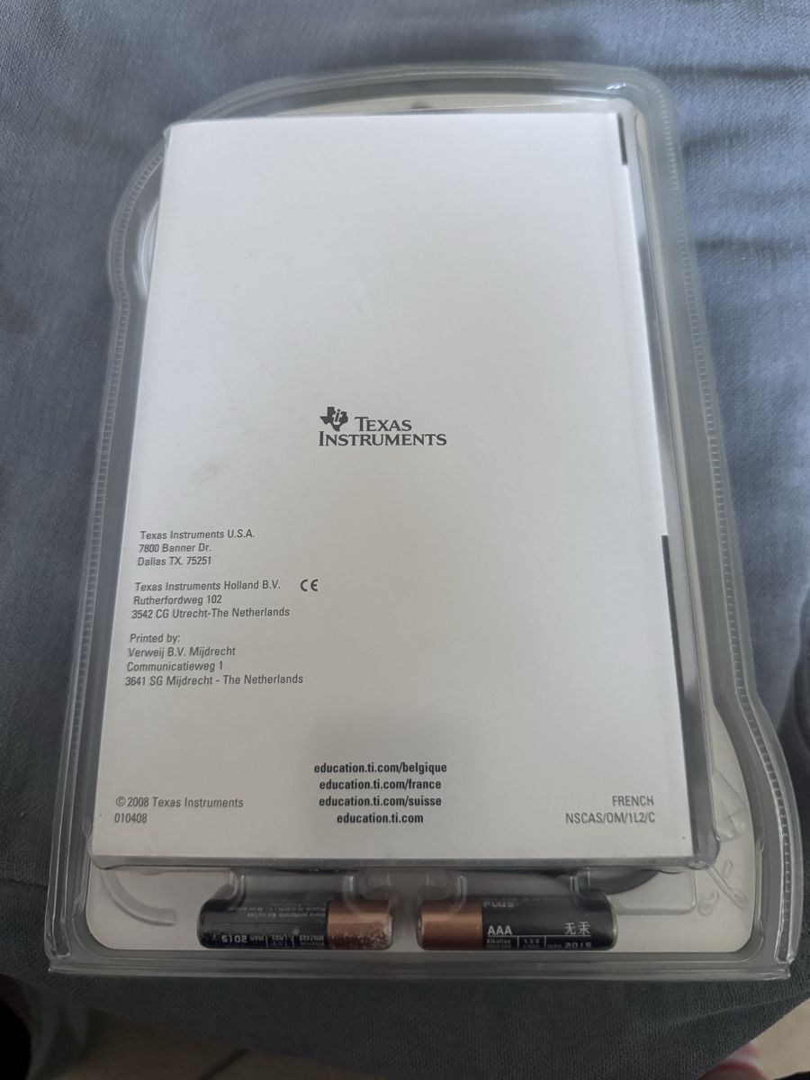 Calculatrice Texas Instruments TI-Nspire CAS neuve sous blis (Neu und ...