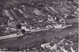 Eglisau (Zch.) Flugaufnahme. 1964