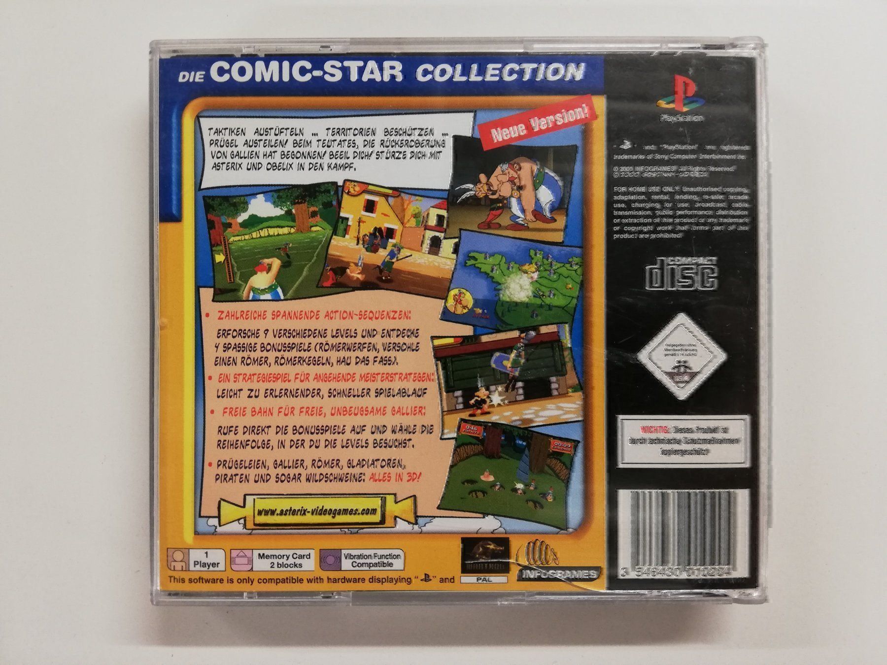 Sony Giochi: Asterix - Streit um Gallien / Sony PS1 – Usato da St. Gallen venduto da zorro_dc 1