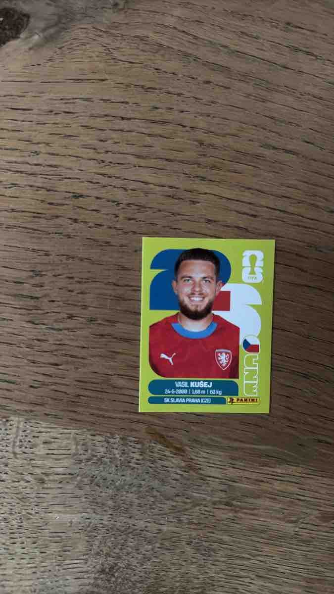 Panini Sammelbilder & Trading cards: Panini Sticker Vasil Kusej "like new" – Gebraucht aus Jenaz von herr-fino