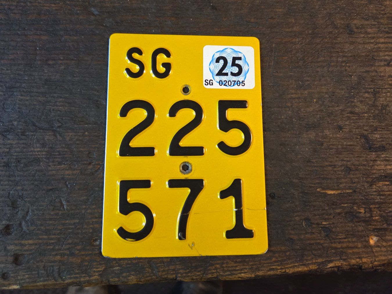 Mofas: Mofanummer – Gebraucht aus Rehetobel von fab_5p7k