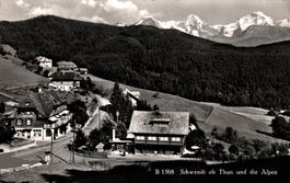 Schwendi ob Thun und die Alpen