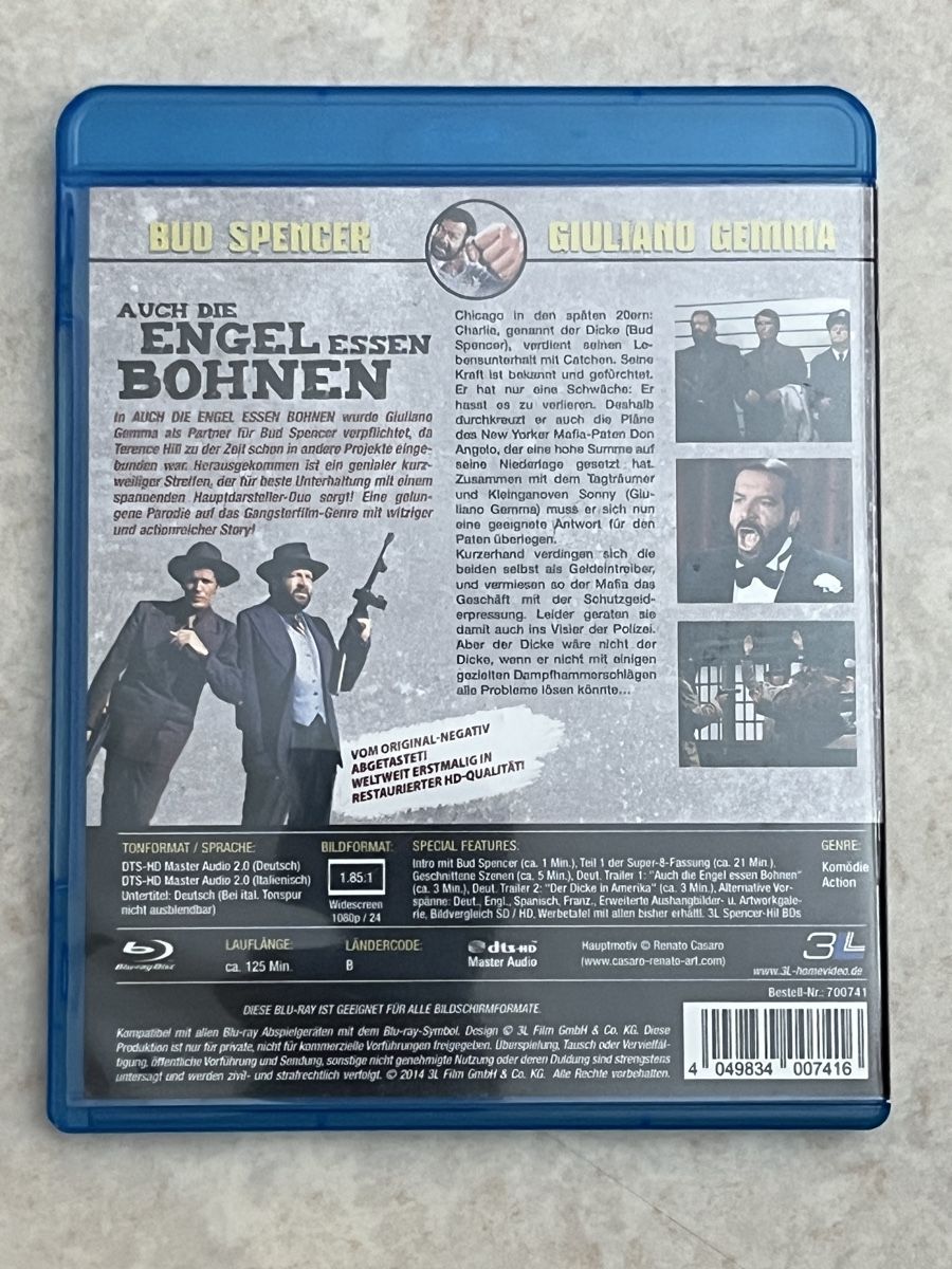 Tutti i DVDs: Auch die Engel essen Bohnen Blu-ray – Usato da Au ZH venduto da Paninifieber26 1