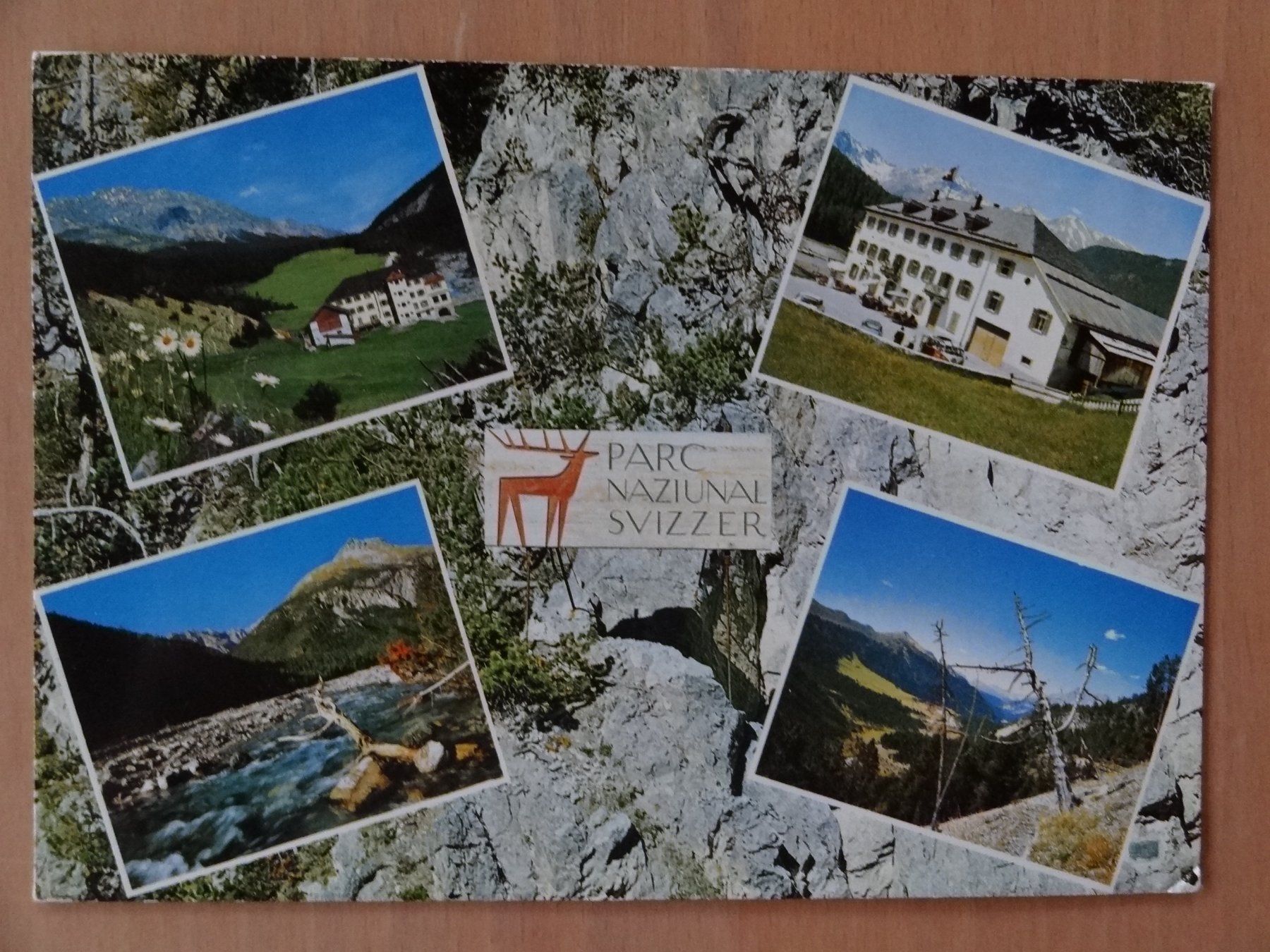 Ansichtskarten: Fuorn - Hotel Parc National, 1971 – Gebraucht aus St Léonard von Riglin