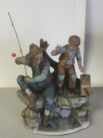 Skulptur Fischer / Angler