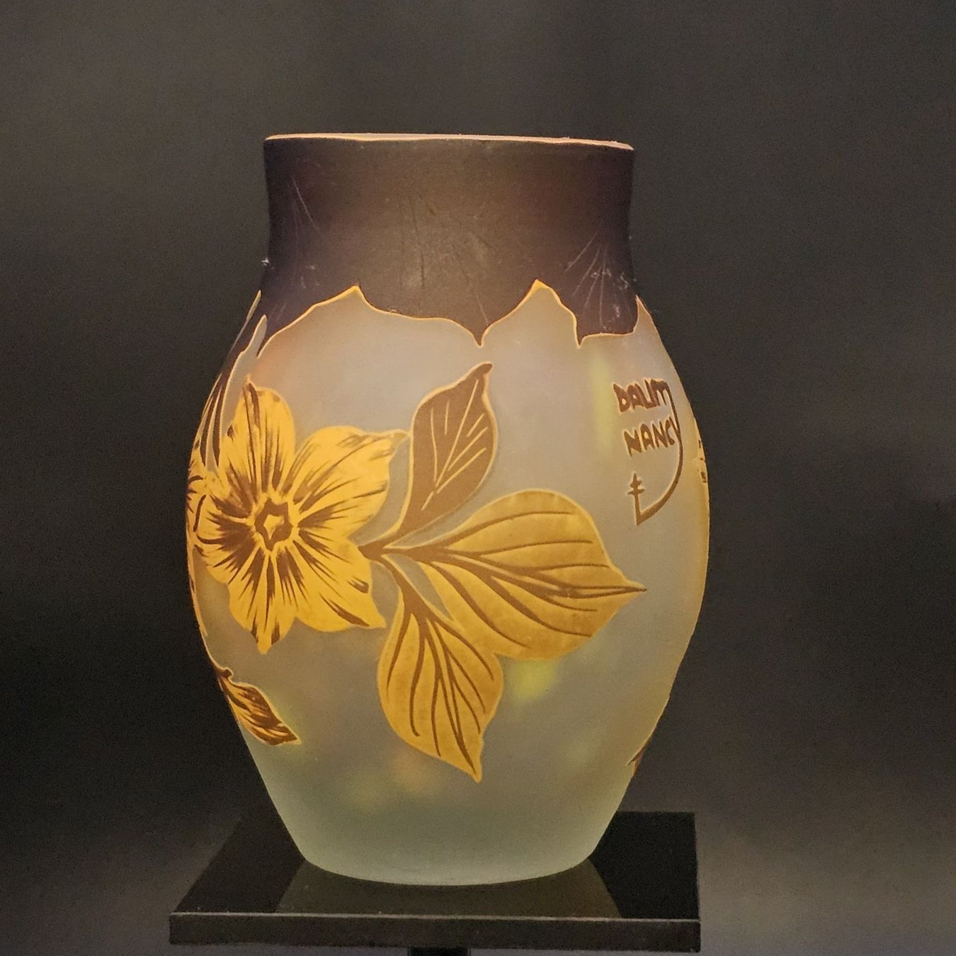 Daum Vasen & Gefässe: Daum Nancy Flowers Acid Etched Cameo – Gebraucht aus Bruettisellen von Collector_Store 6