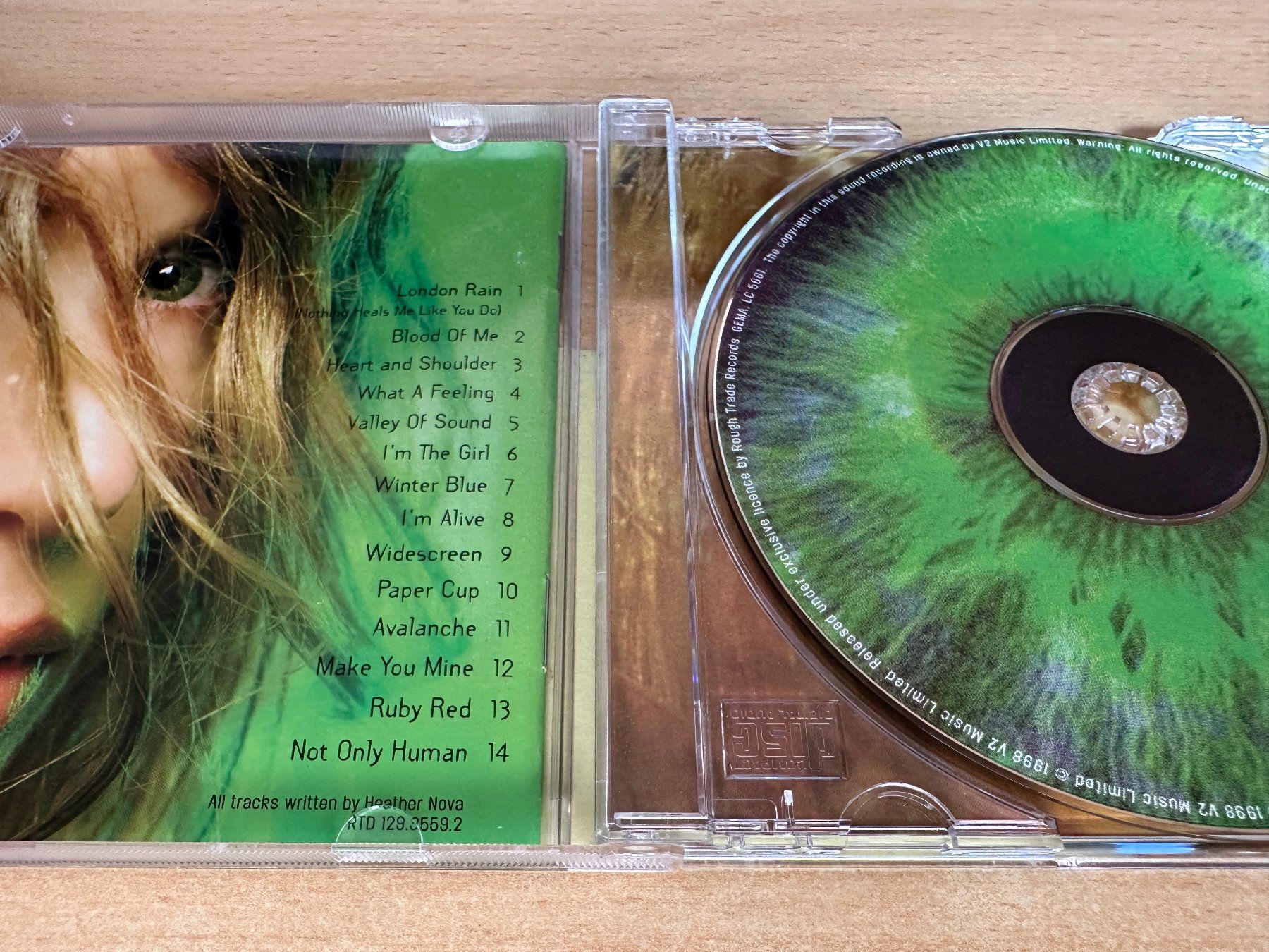 CD: E2 Heather Nova – Siren – Usato da Rikon im Tösstal venduto da Alpenmutz 2