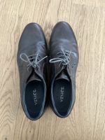 VENICE Lederschuhe Gr. 45 Dunkelbraun