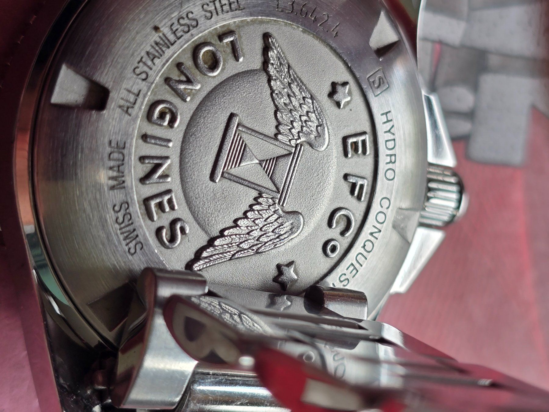 Longines Orologi: Longines Hydro Conquest Date 300m Automat wunderschoen – Usato da Muri AG venduto da Corredor 6