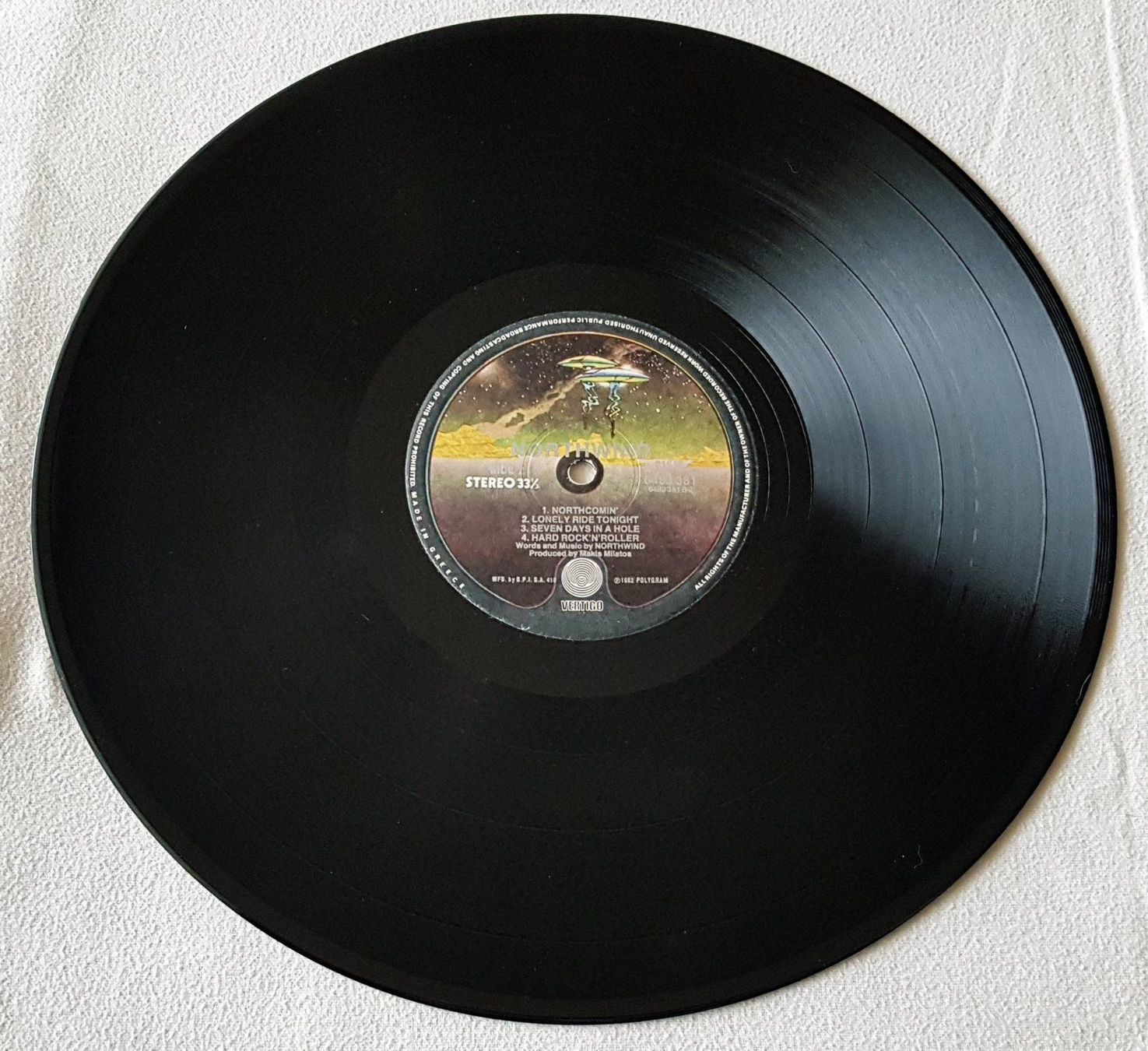Dischi in vinile: Northwind - Northcomin' - LP - 1982 - Rare Greek First Press – Usato da Uster venduto da Zardodel 3