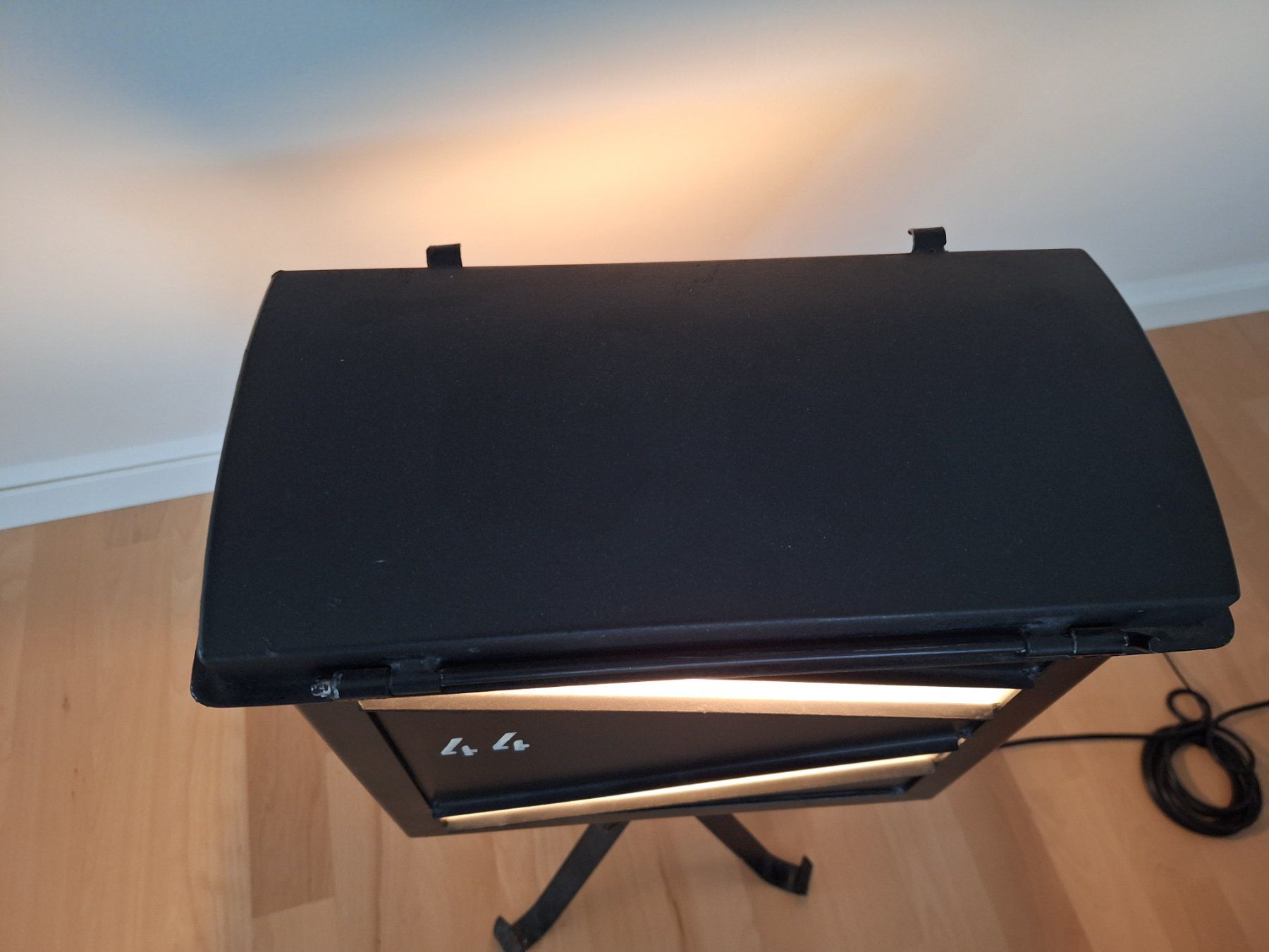 Lampade: Weichenstellleuchte Ständerlampe, Stehlampe, Weichenlaterne – Usato da Spreitenbach venduto da misi.m 4
