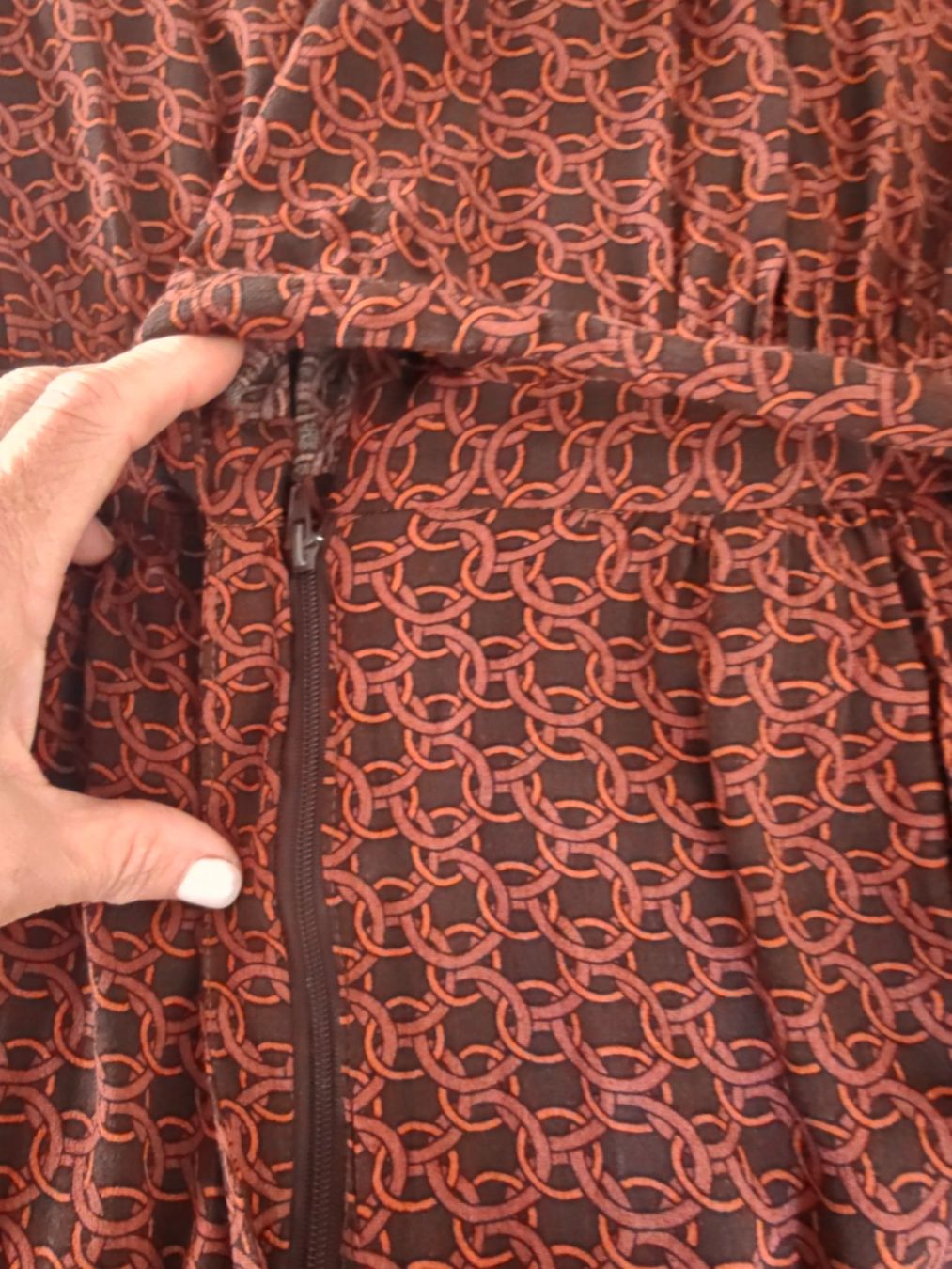 La Redoute Tute: La Redoute brown rust romper wrap playsuit 40 – Usato da Geneve venduto da readycat 4