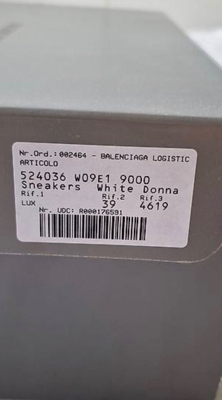 Balenciaga Scarpe da donna: Balenciaga Sneakers White Donna – Usato da Ulisbach venduto da san_nt2p 3