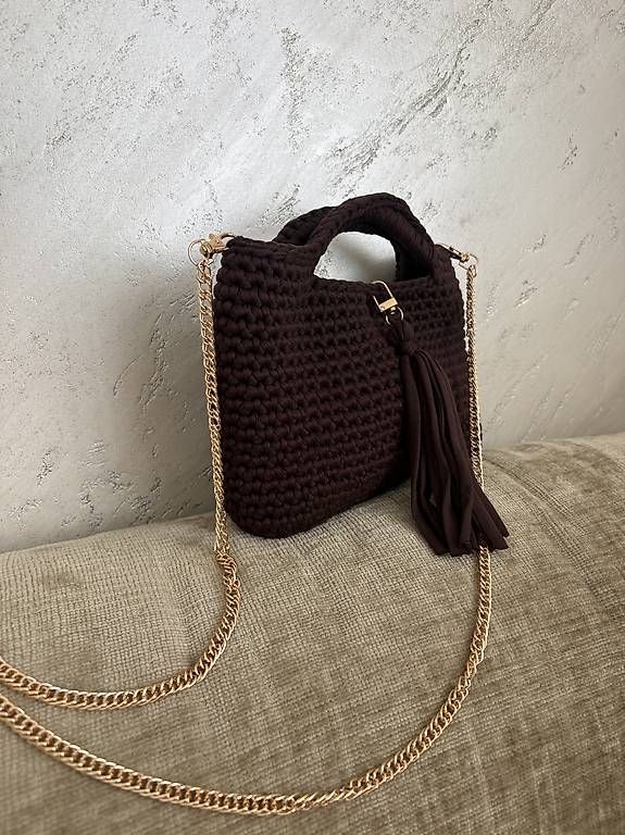 Borse da donna: Handgemachte Häkeltasche – Nuovo (secondo la descrizione) da Hinwil venduto da camposlu 1