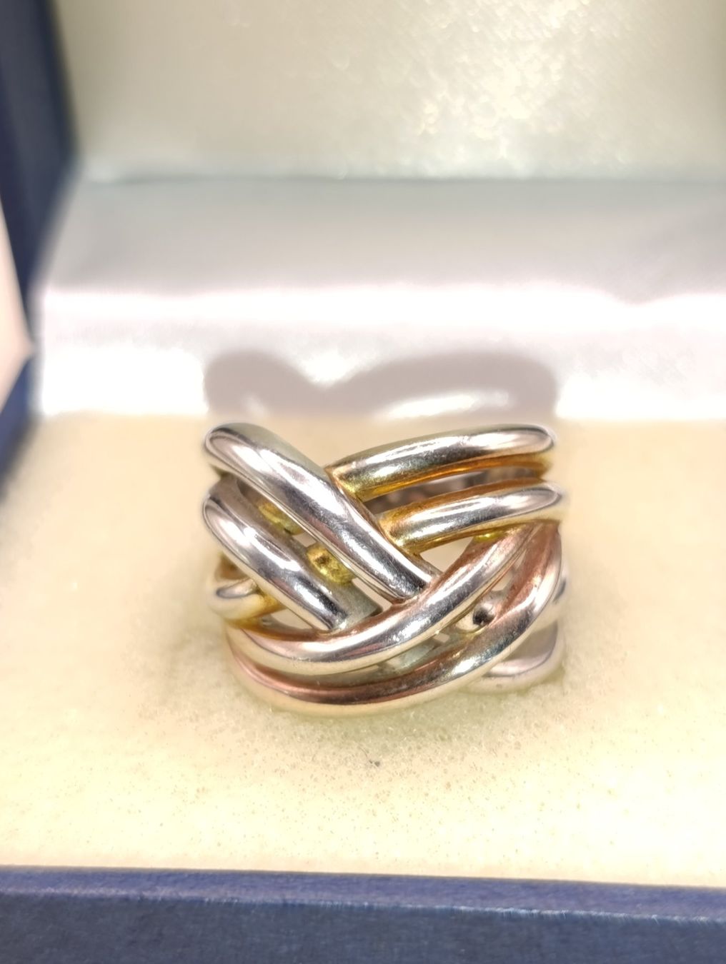 Anelli: Wunderschöne Vintage 925er Silber Ring 80er Top – Usato da Steffisburg venduto da 1.Schmuckschatulle 6