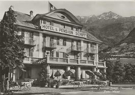 Stansstad NW ehem. Hotel Schiff Fotomontag mit Brisen