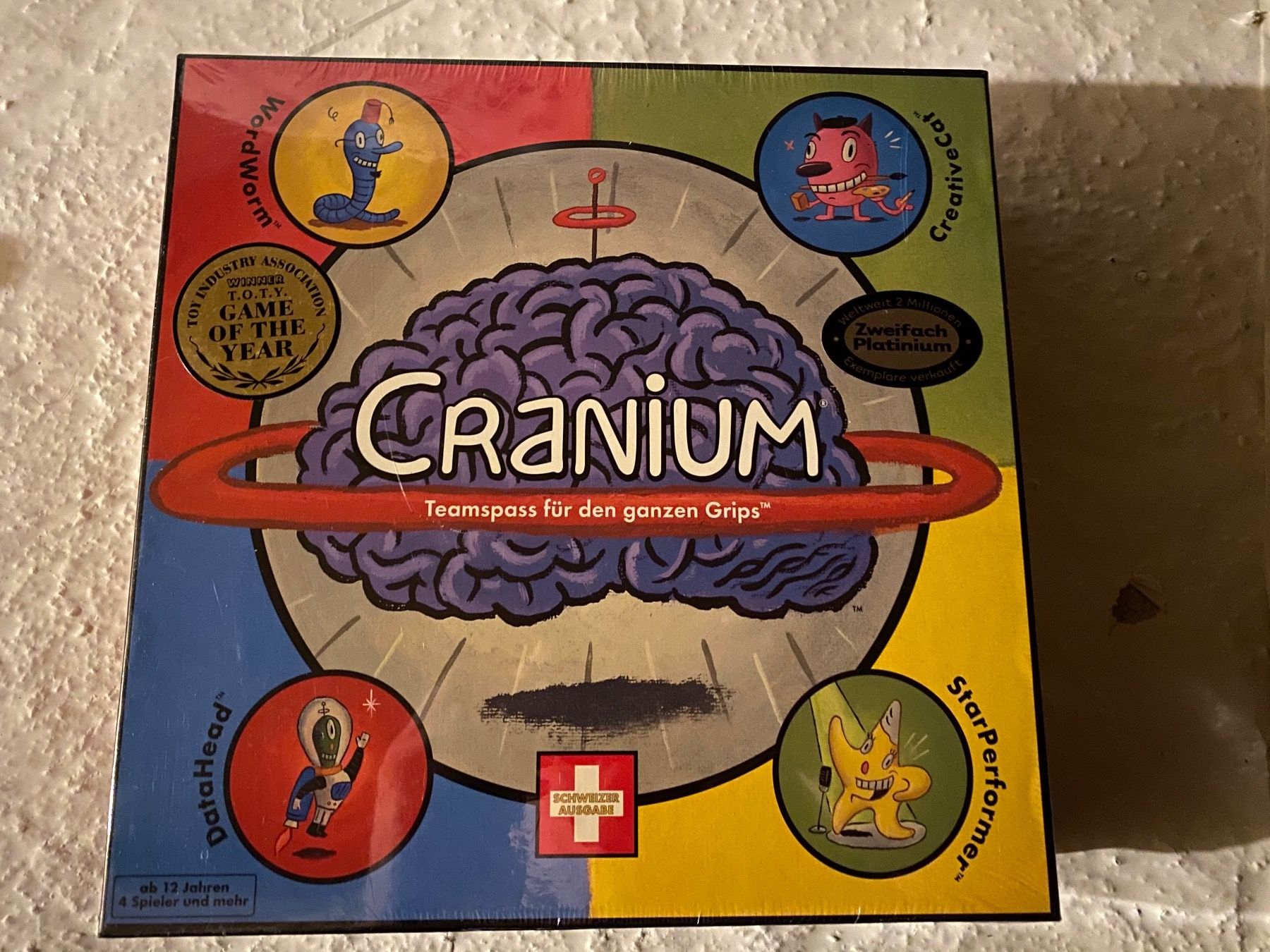 Hasbro Giochi: Hasbro Cranium Gesellschaftsspiel – Nuovo e nell'imballaggio originale da Zürich venduto da Yves_lk