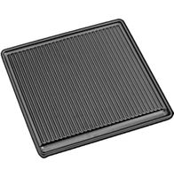 Plamen Gusseisen Grillplatte emailliert 42.2 x 40.2 x 5.5 cm