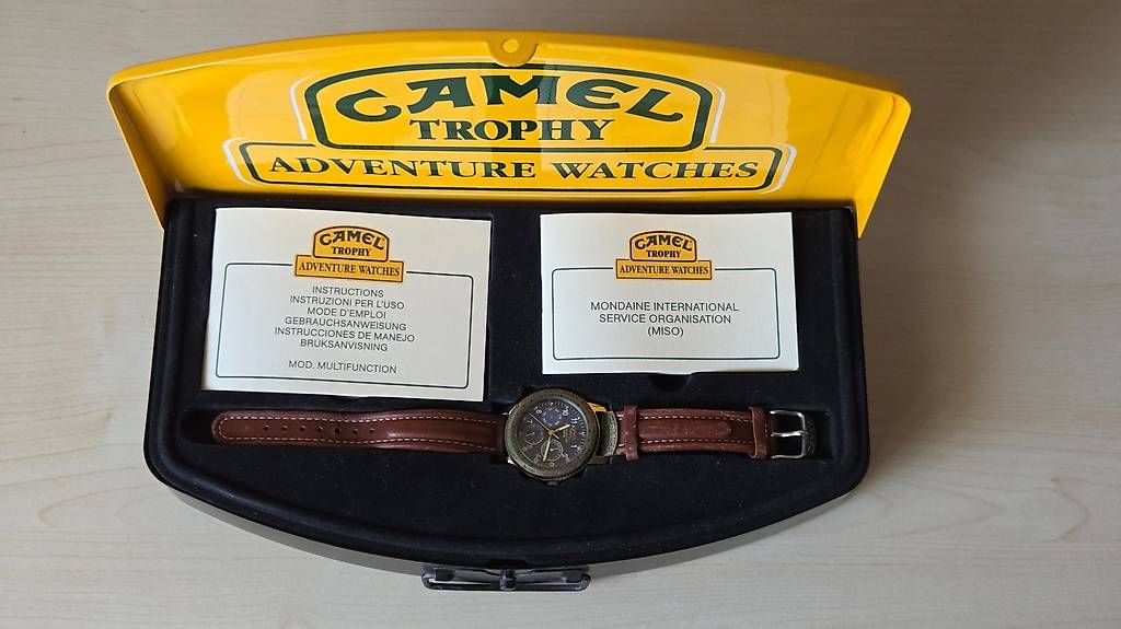 Camel Uhren: Camel Trophy Uhr – Gebraucht aus Guntershausen von subaru-555