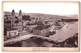 Fotografie Zürich, Blick auf die Stadt 