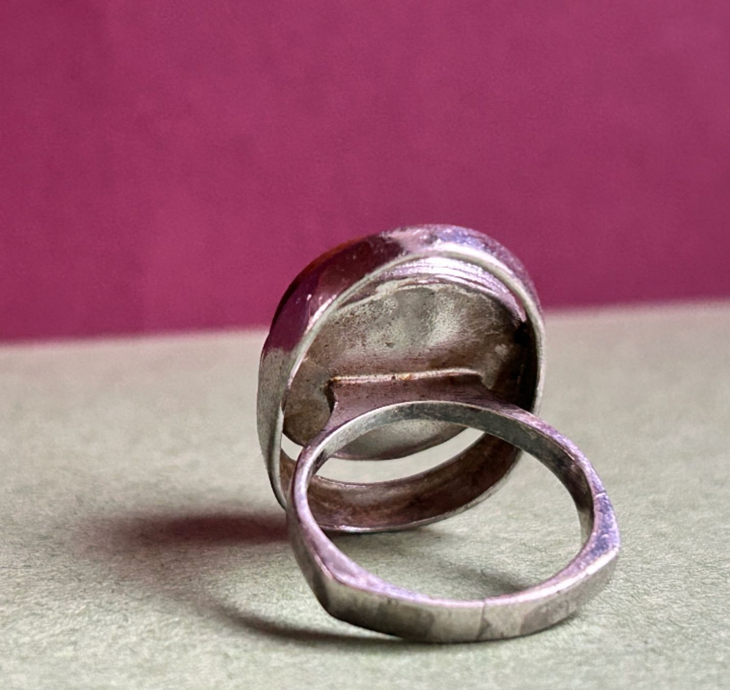 Anelli: Silberring Retro Tigerauge (52) – Usato da Laufen venduto da Bellebellezza 2