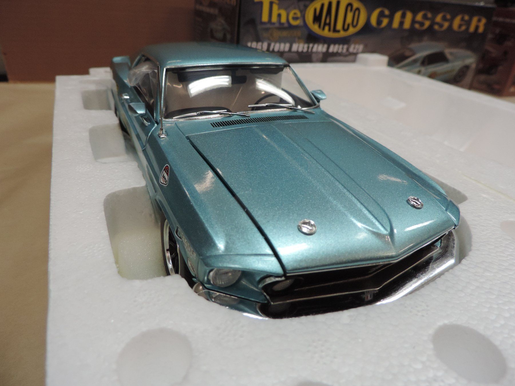 Ford Modellini d'auto: 1969 Ford Mustang ACME 1:18 – Nuovo e nell'imballaggio originale da Epautheyres venduto da LordSkull 5
