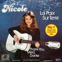 Nicole - La Paix Sur Terre - Grand Prix 1982 - Single!