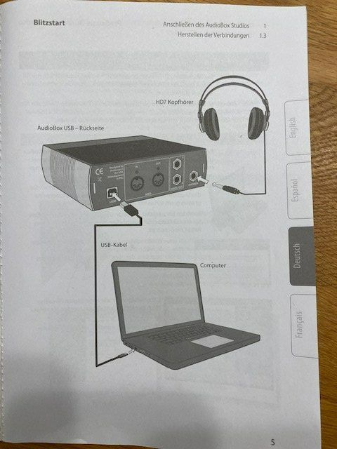 Registratori: Presonus Audiobox USB Studio – Usato da Baden venduto da Customer 8