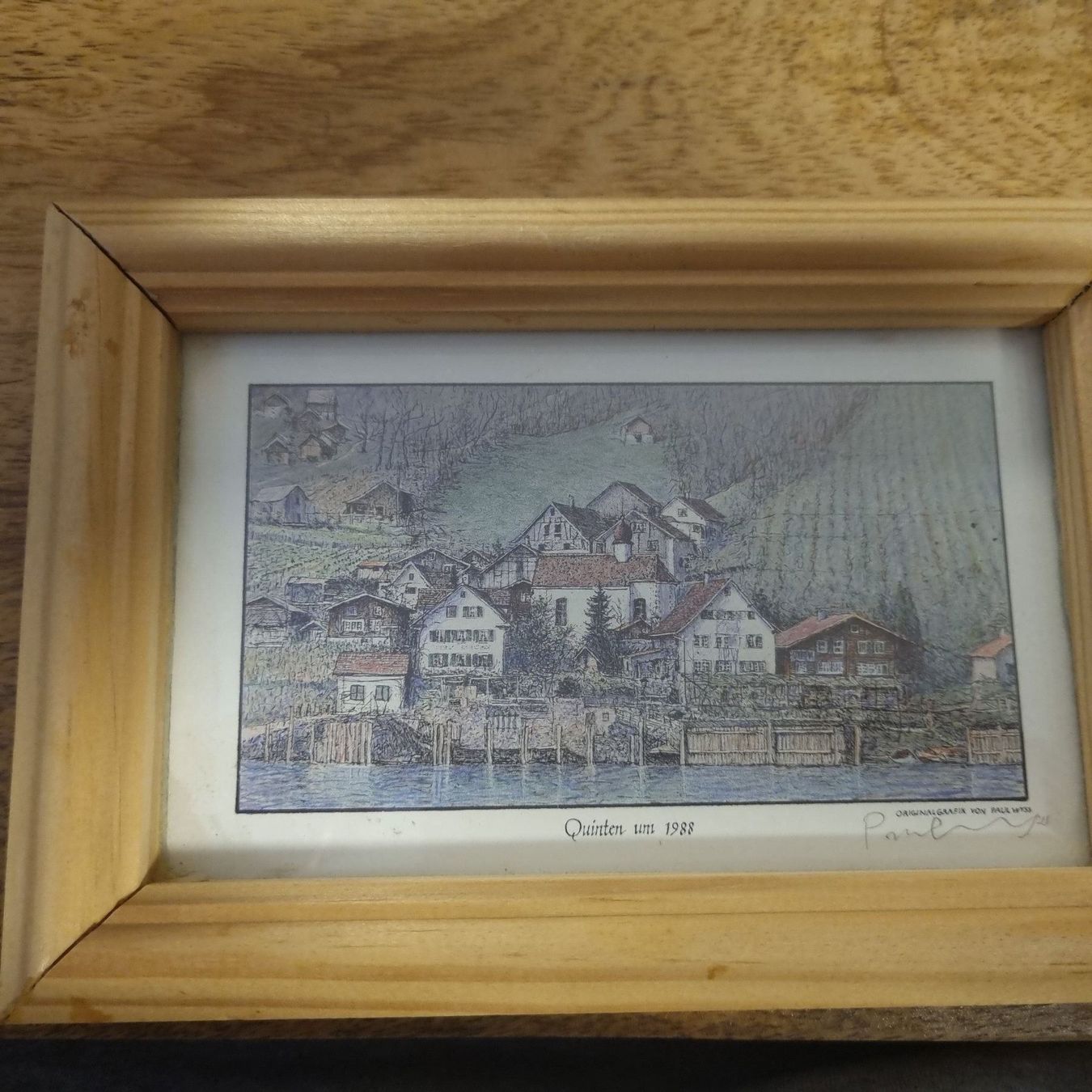 Grafica & Litografie: 4xLithographie Paul Wyss Quinten – Usato da Zürich venduto da Melossoap 2