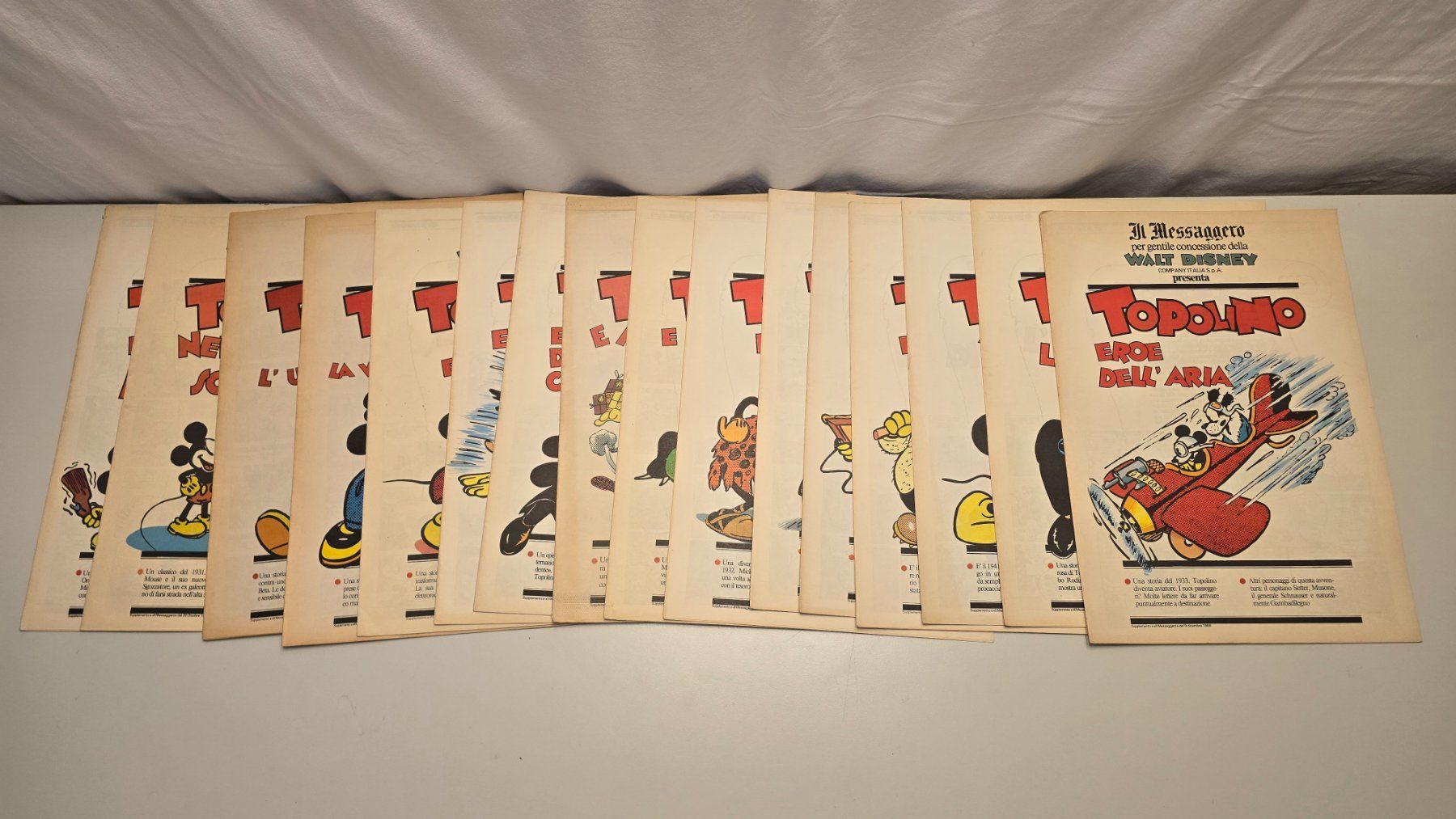 Comics: Comis Fumetti Topolino Mickey Mouse – Gebraucht aus Zürich von Bobesfee 1
