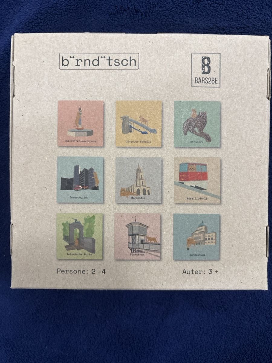 Giochi: Kinder Märli-Memory - Bärner Memory - Bern – Nuovo (secondo la descrizione) da Ostermundigen venduto da Ivoire 1