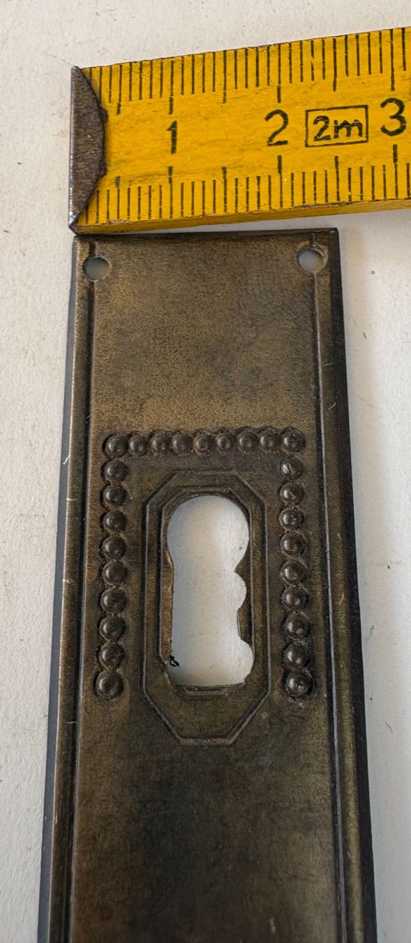 Quincaillerie: VINTAGE SCHLÜSSELLOCH BLECH – Défectueux à Ostermundigen par wini63 3