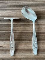 Wilkens Kinderbesteck 90 versilbert, Vintage, Zwergenmotiv