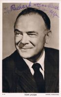 Dean Jagger 1903-91 Autogramm signiert Vintage Foto 9x14cm