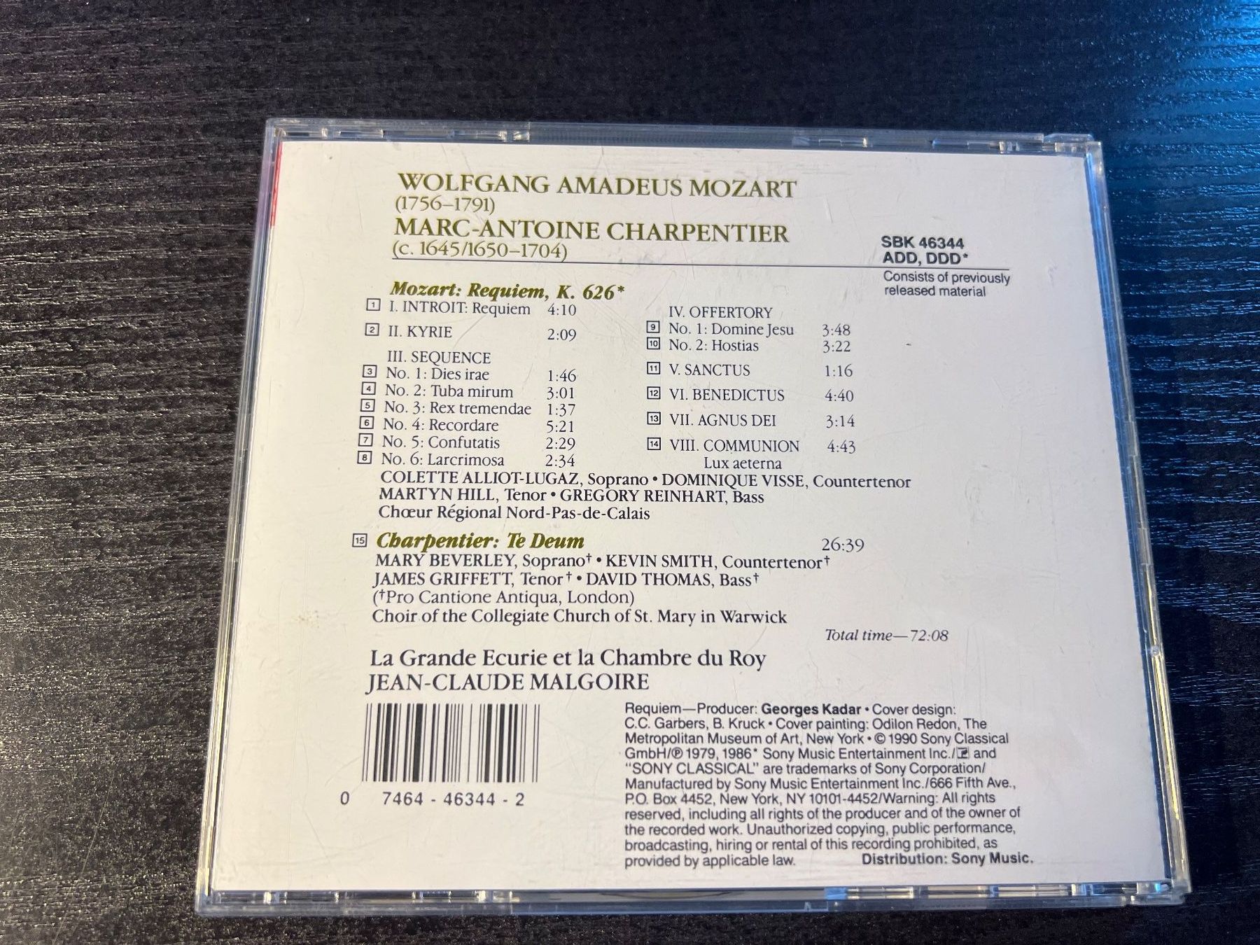 CD: Mozart Requiem + Te Deum, CD Essential Classics – Usato da Schübelbach venduto da Bemafaja 2