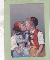 Kitsch Trachten Appenzeller Kinder 1917