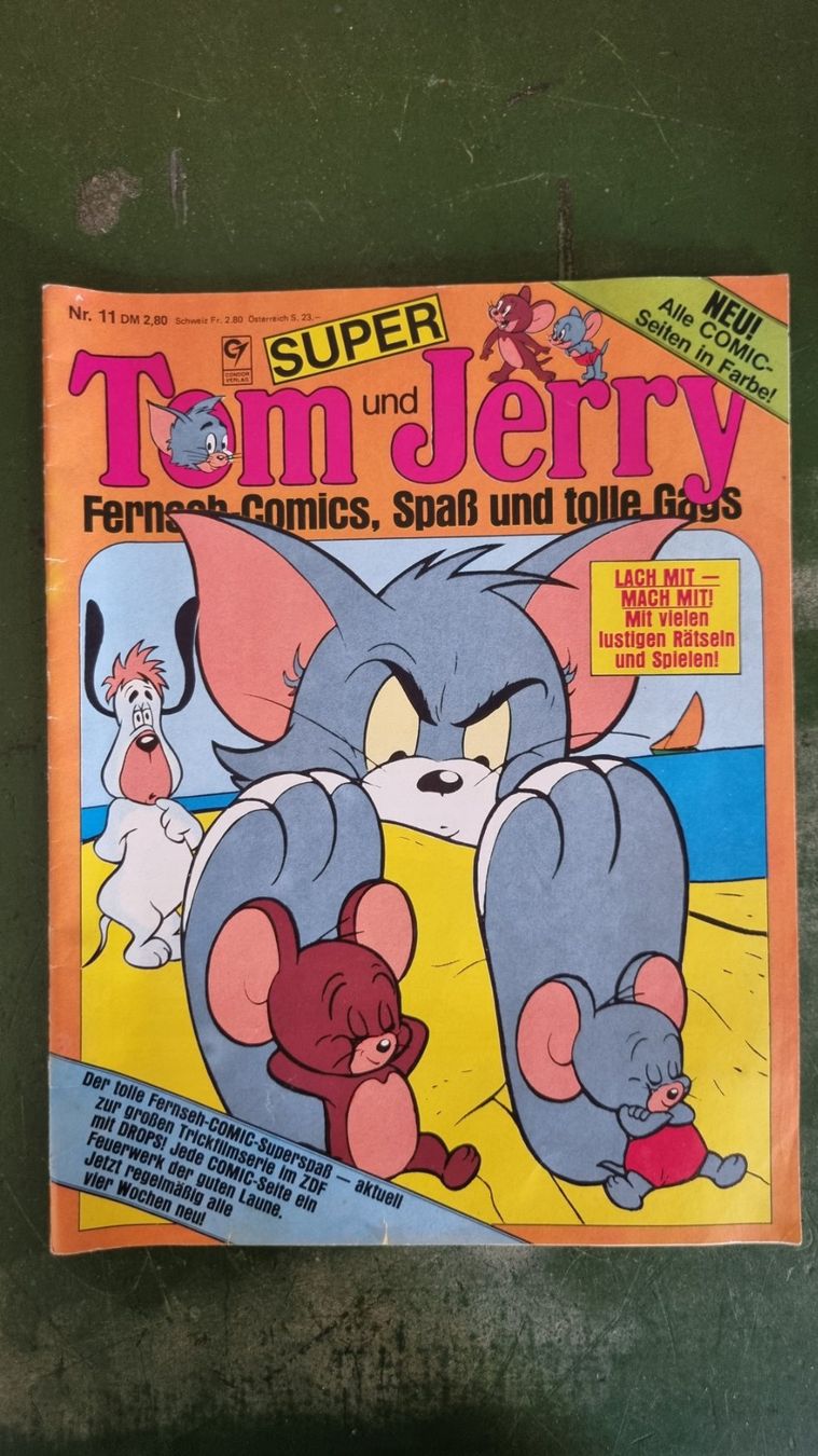 Comics: Super Tom und Jerry Nr. 11 Comic gute Laune – Gebraucht aus Bözberg von heinz-d