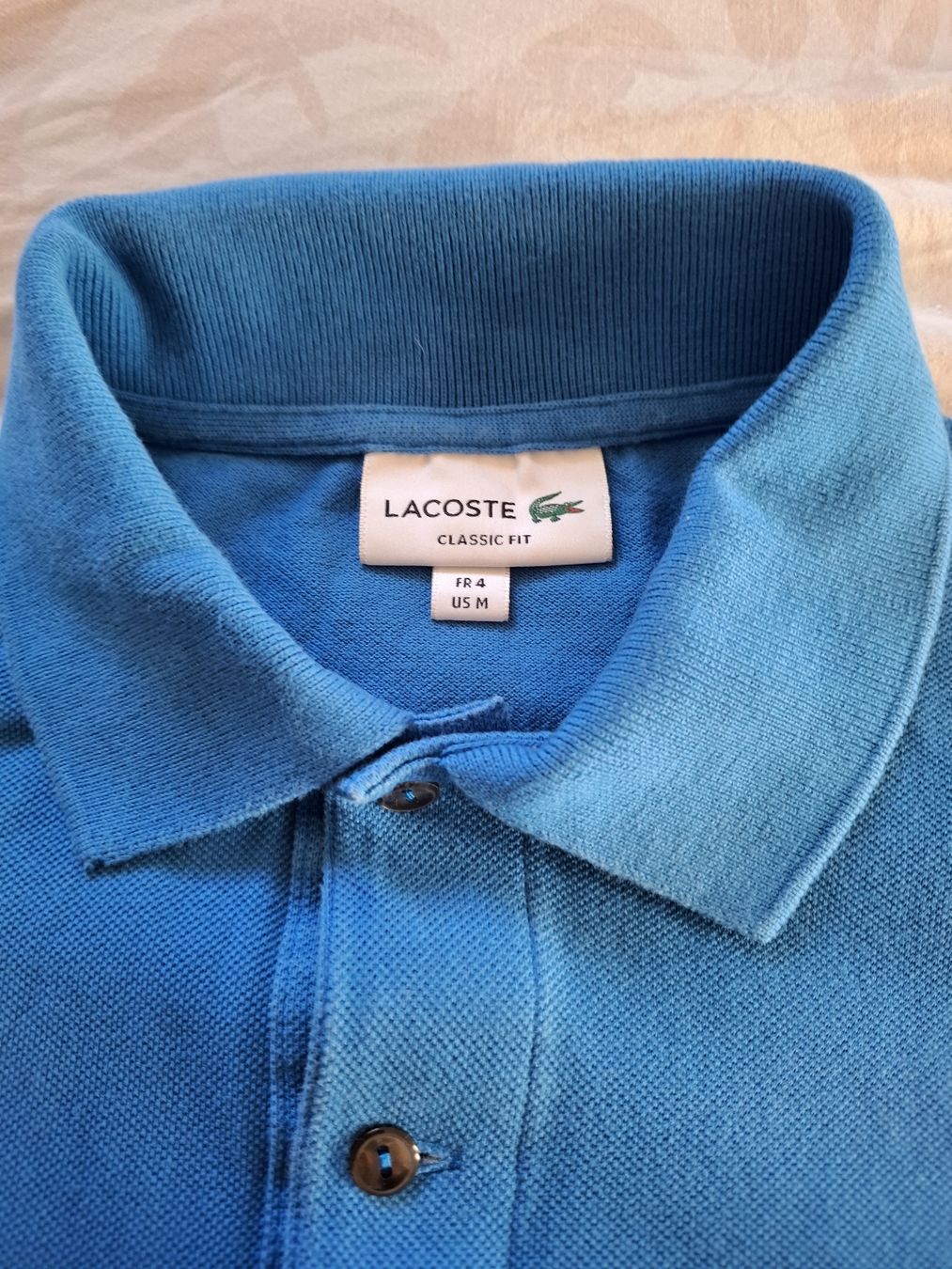 Lacoste Magliette Polo: Polo Lacoste - Bleu - excellent état - Taille M – Usato da Le Locle venduto da QualiteExpress 3