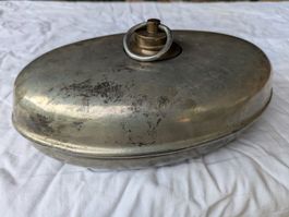 Antike Bettflasche oder Wärmflasche