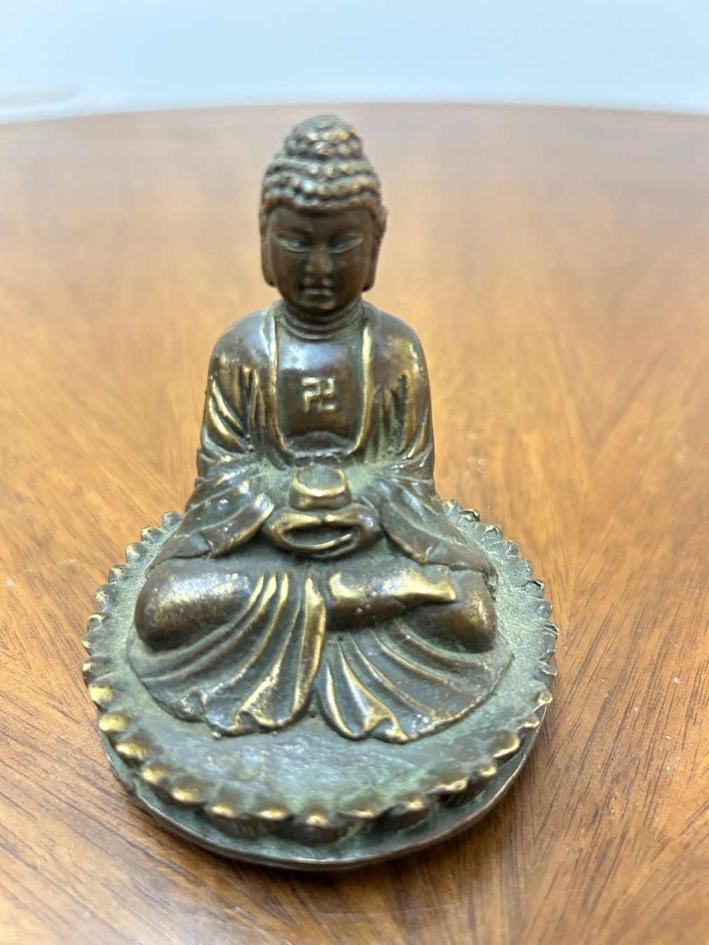 Skulpturen & Statuen: antiker Messing Shakyamuni-Buddha Messing 19. Jh. – Gebraucht aus Zürich von Levelart 1