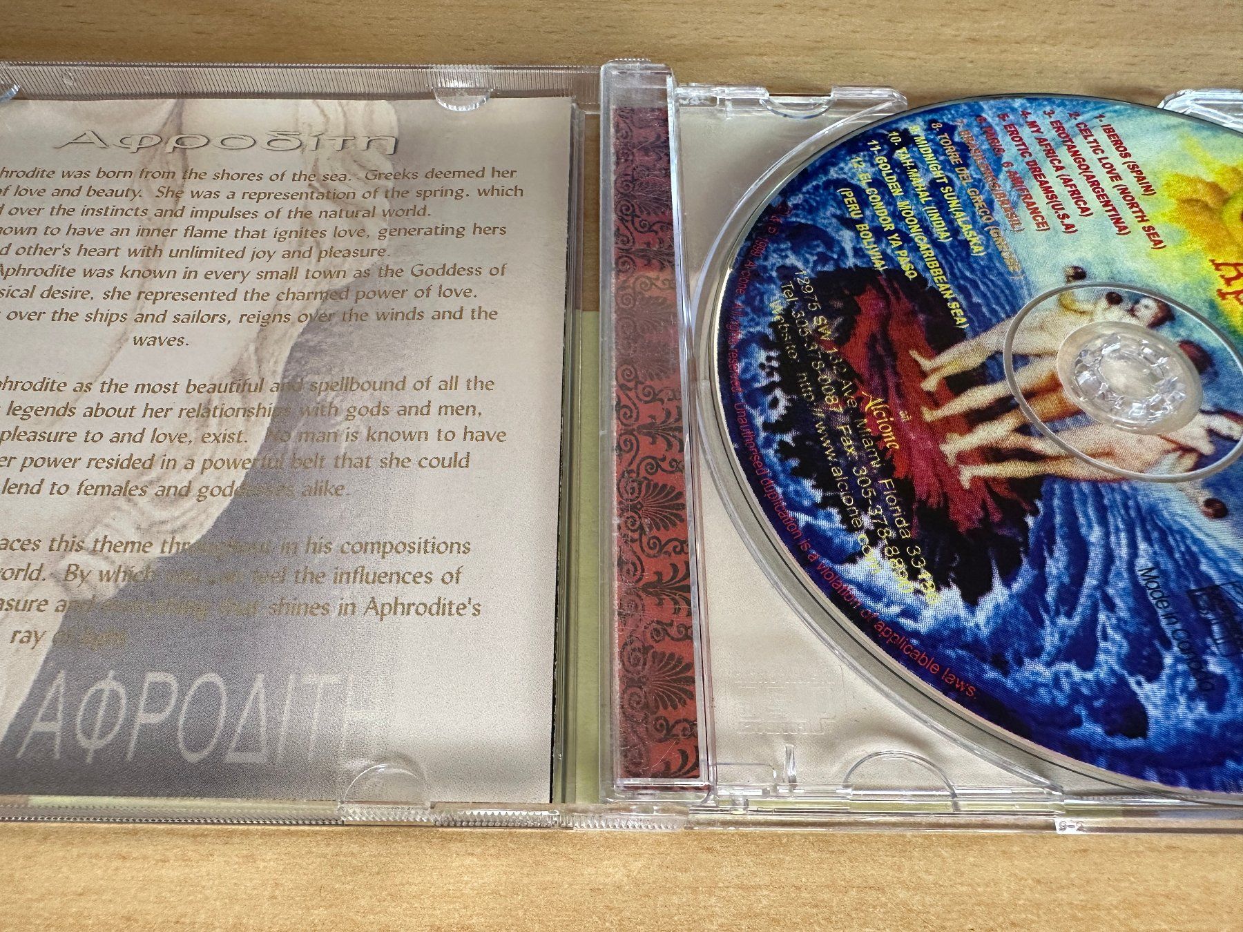 CD: Di Donna – Aphrodite – Usato da Rikon im Tösstal venduto da Alpenmutz 2